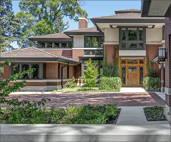 Crafted Prairie Estate, Featured Image, View of front exterior