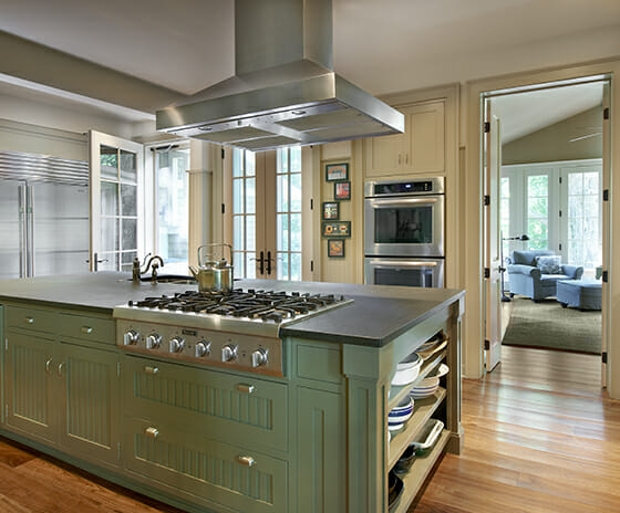 Farmhouse Restoration, Featured Image, View of kitchen