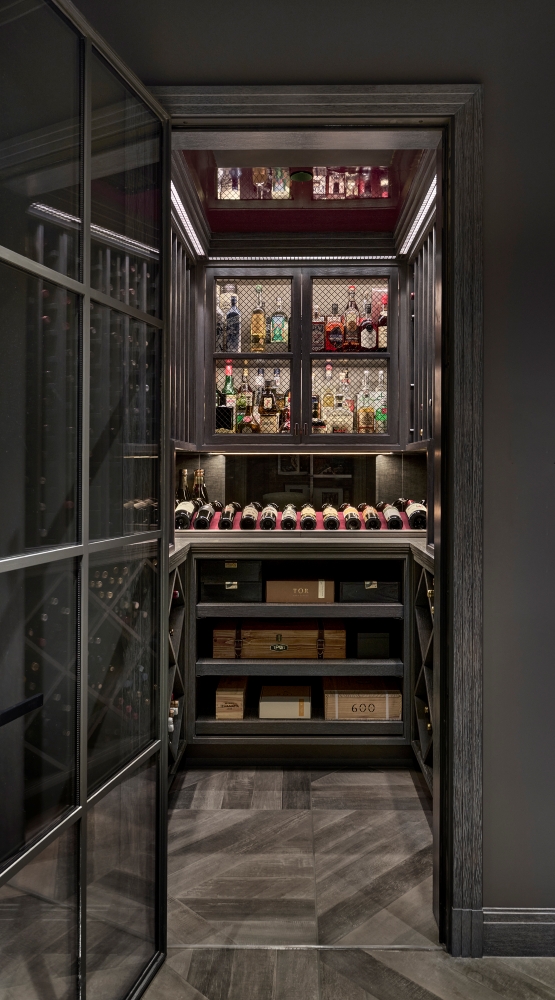 Bespoke storage for wine, liquor and cigar storage